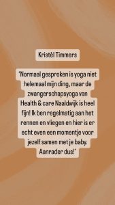 Zwangerschapsyoga Naaldwijk